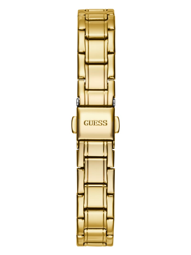 Zegarek Damskie Guess Gold-Tone Diamond Analog Złote | 9680231-XA