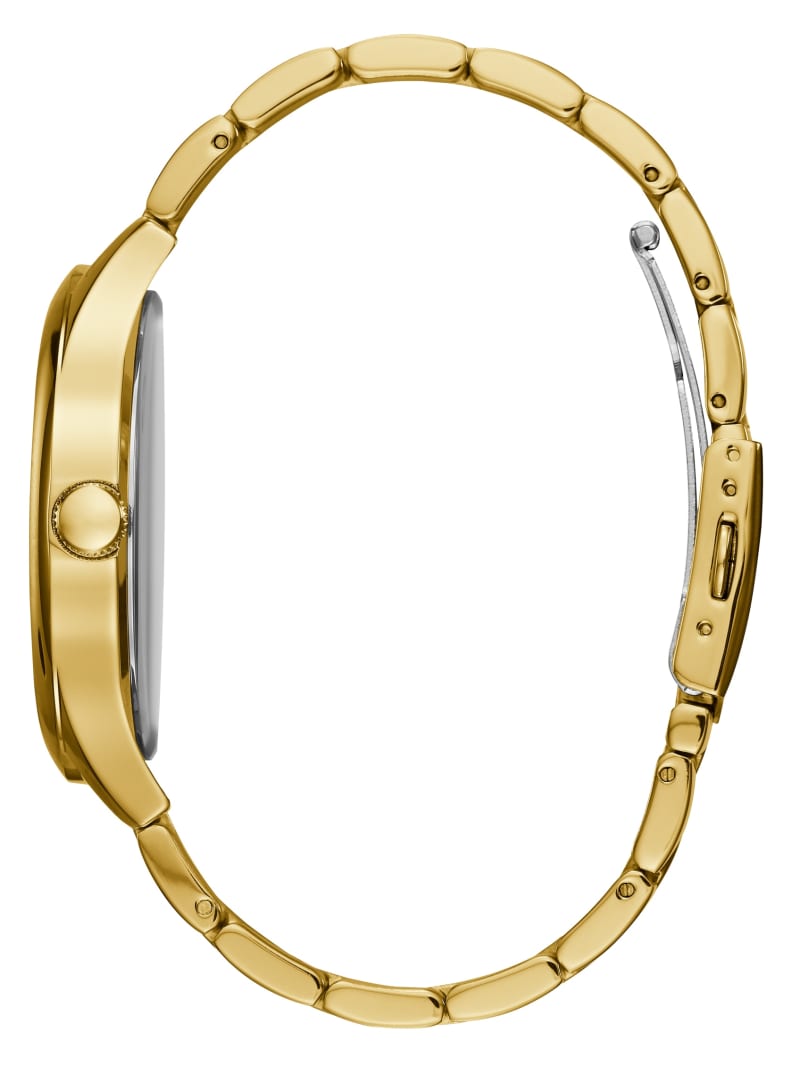 Zegarek Damskie Guess Gold-Tone Klasyczne Wielofunkcyjny Złote | 9730261-XC