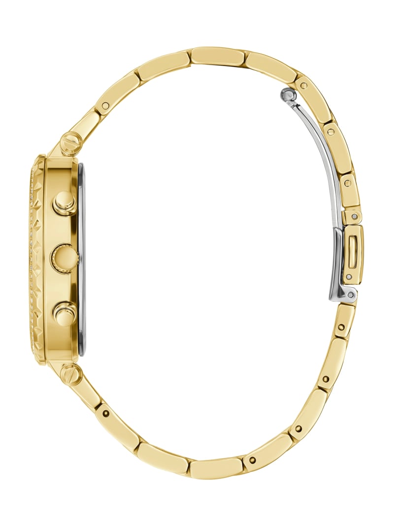 Zegarek Damskie Guess Gold-Tone Wielofunkcyjny Złote | 5926317-PH