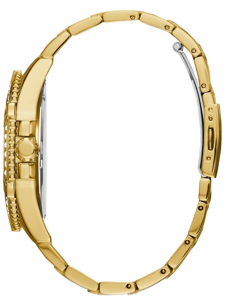 Zegarek Damskie Guess Gold-Tone Wielofunkcyjny Złote | 6872390-RB