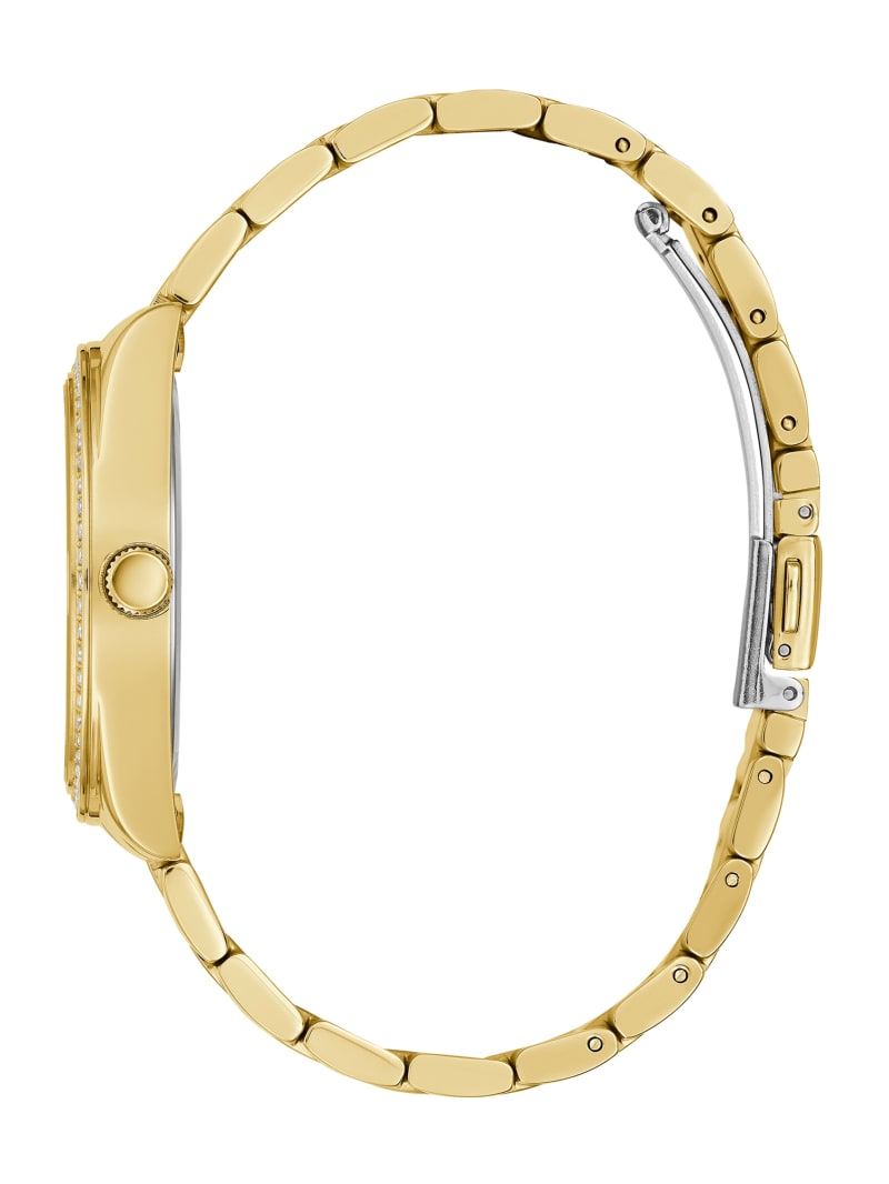 Zegarek Damskie Guess Gold-Tone and Analog Złote | 8102753-MX