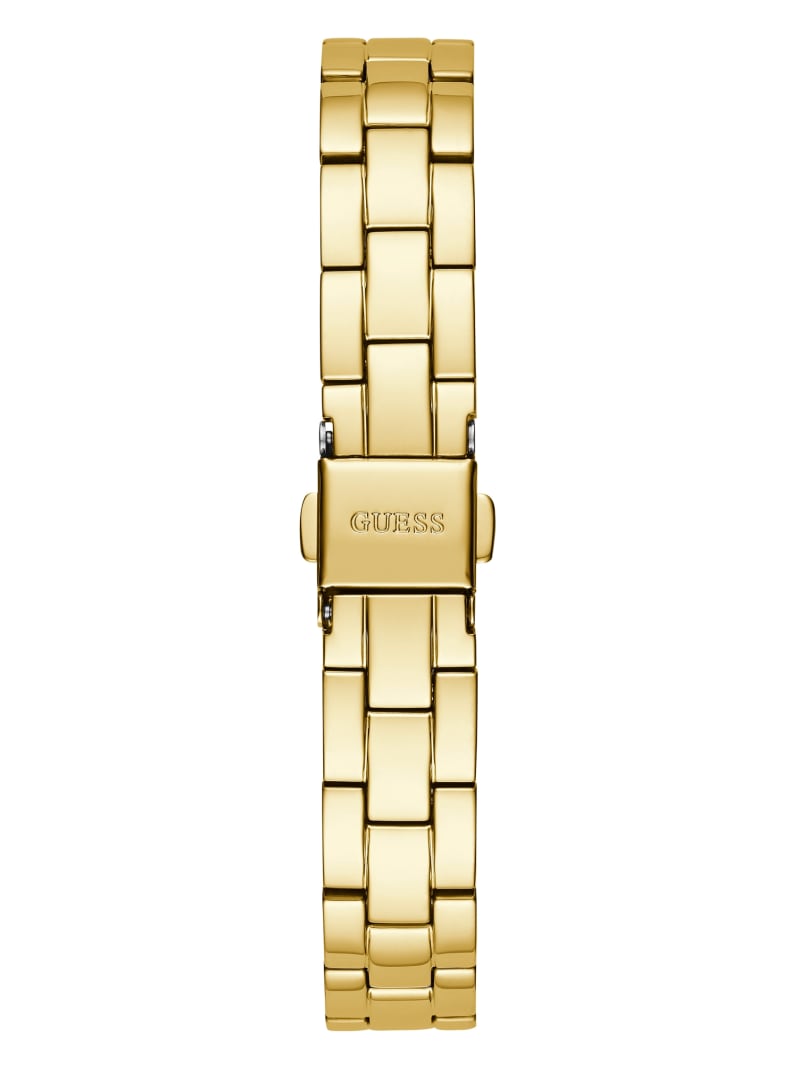 Zegarek Damskie Guess Gold-Tone and Diamond Analog Złote | 2463015-EW