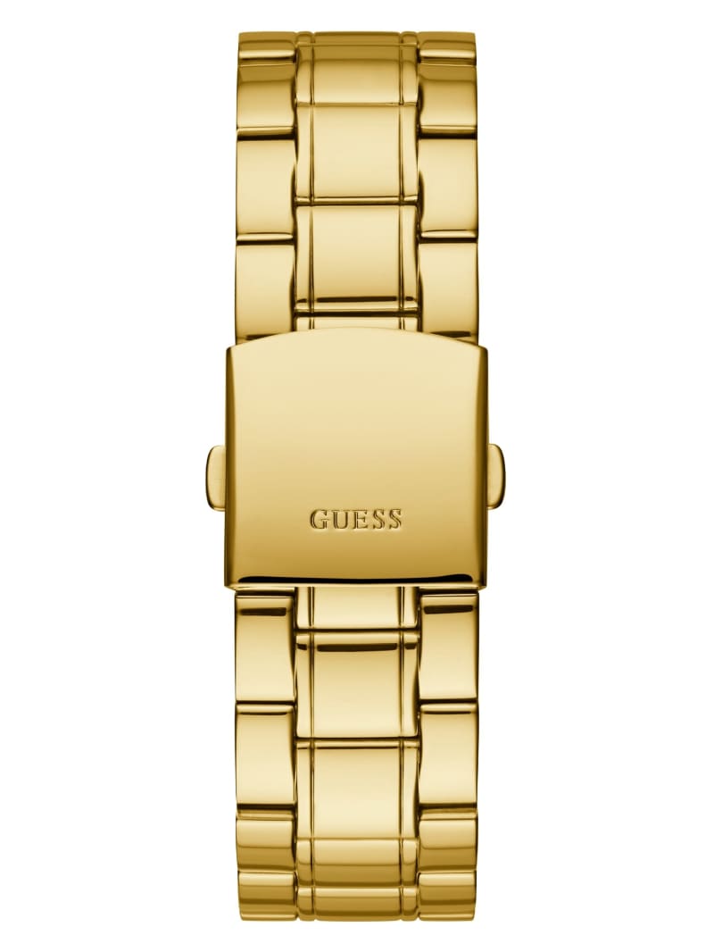 Zegarek Damskie Guess Gold-Tone and Diamond Analog Złote | 7416823-KQ