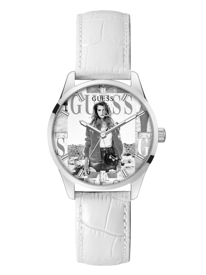 Zegarek Damskie Guess Model Analog Srebrne | 7563281-XV