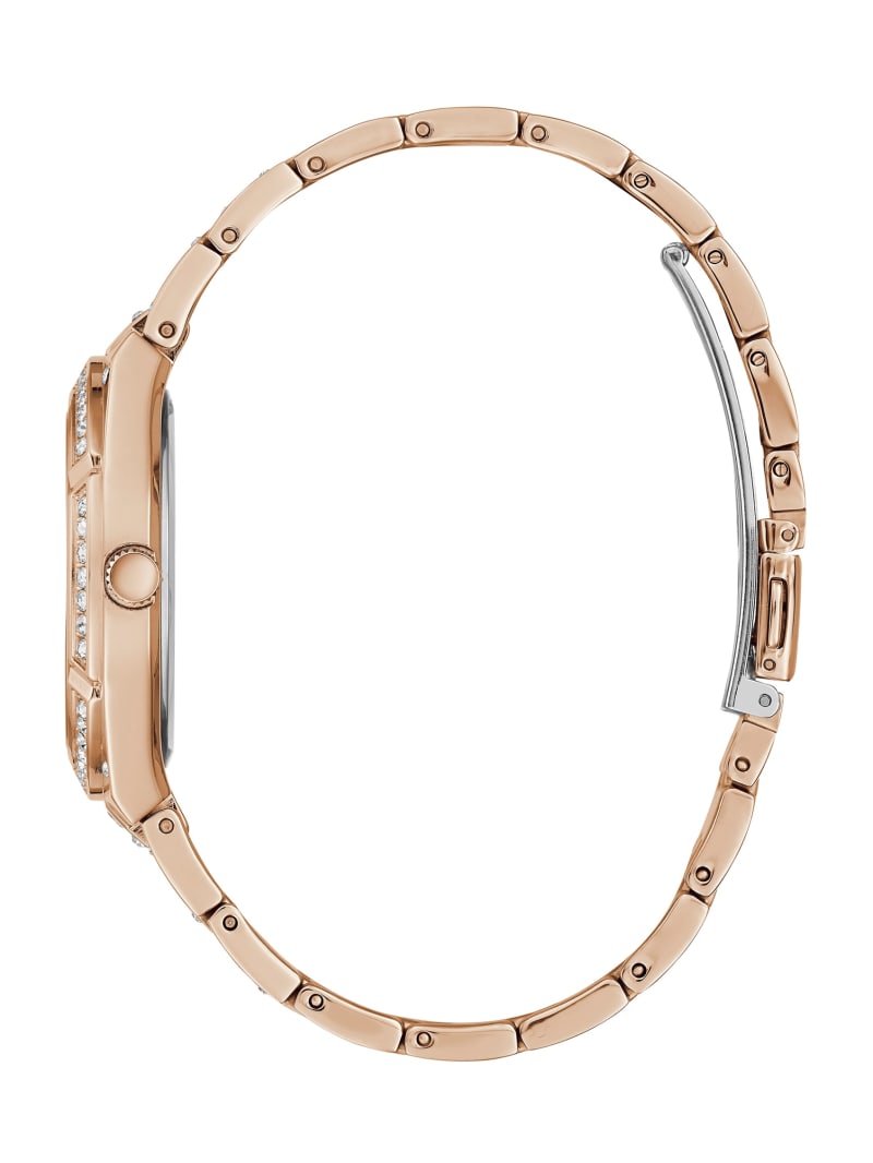 Zegarek Damskie Guess Rose Gold-Tone Analog Miedź | 0176329-HP