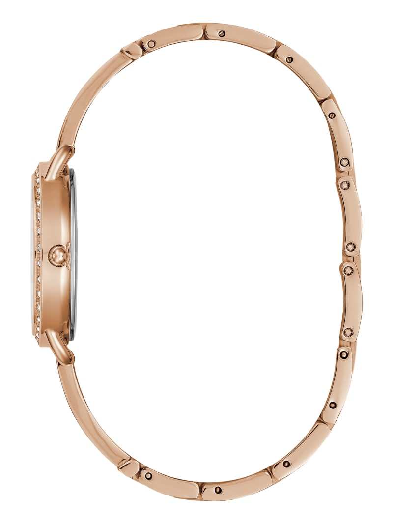 Zegarek Damskie Guess Rose Gold-Tone Crystal Analog Miedź | 3069758-PF