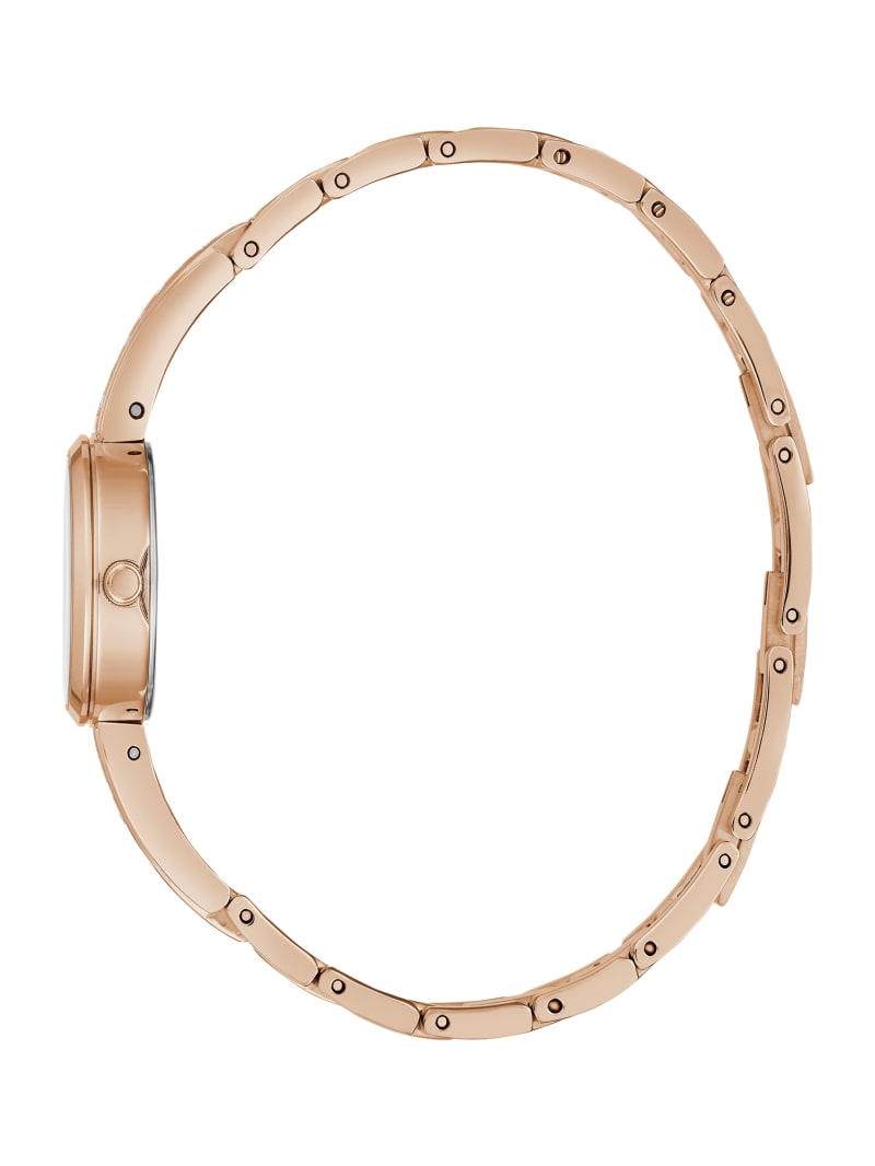 Zegarek Damskie Guess Sofia Rose Gold-Tone Fioletowe | 0732581-GO