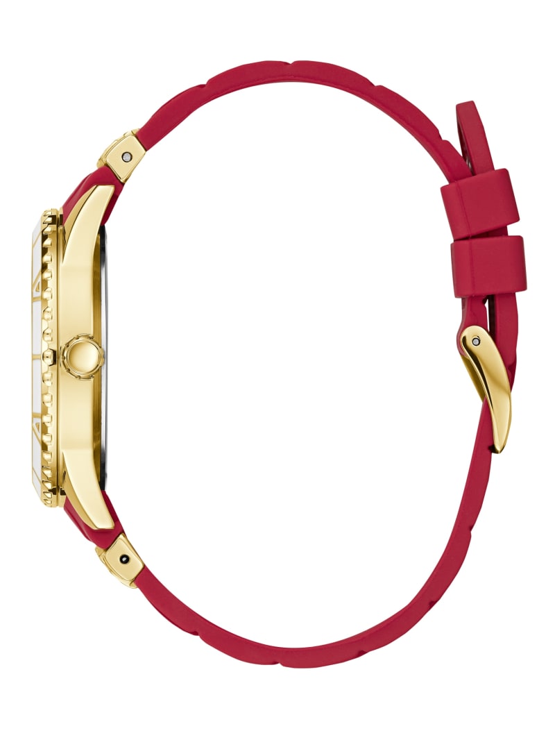 Zegarek Damskie Guess Two-Tone and Red Wielofunkcyjny Czerwone | 0931476-FW