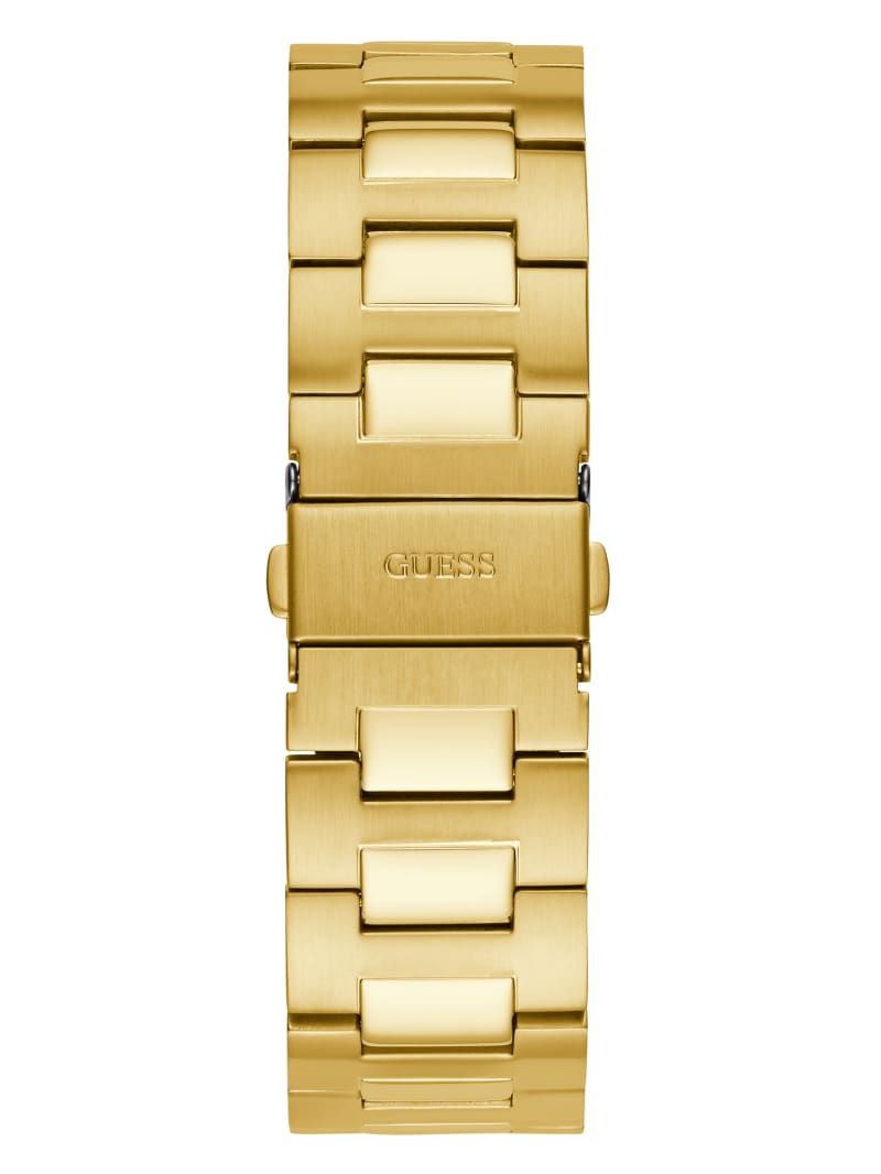 Zegarek Męskie Guess And Gold-Tone Analog Złote | 0714639-ZN