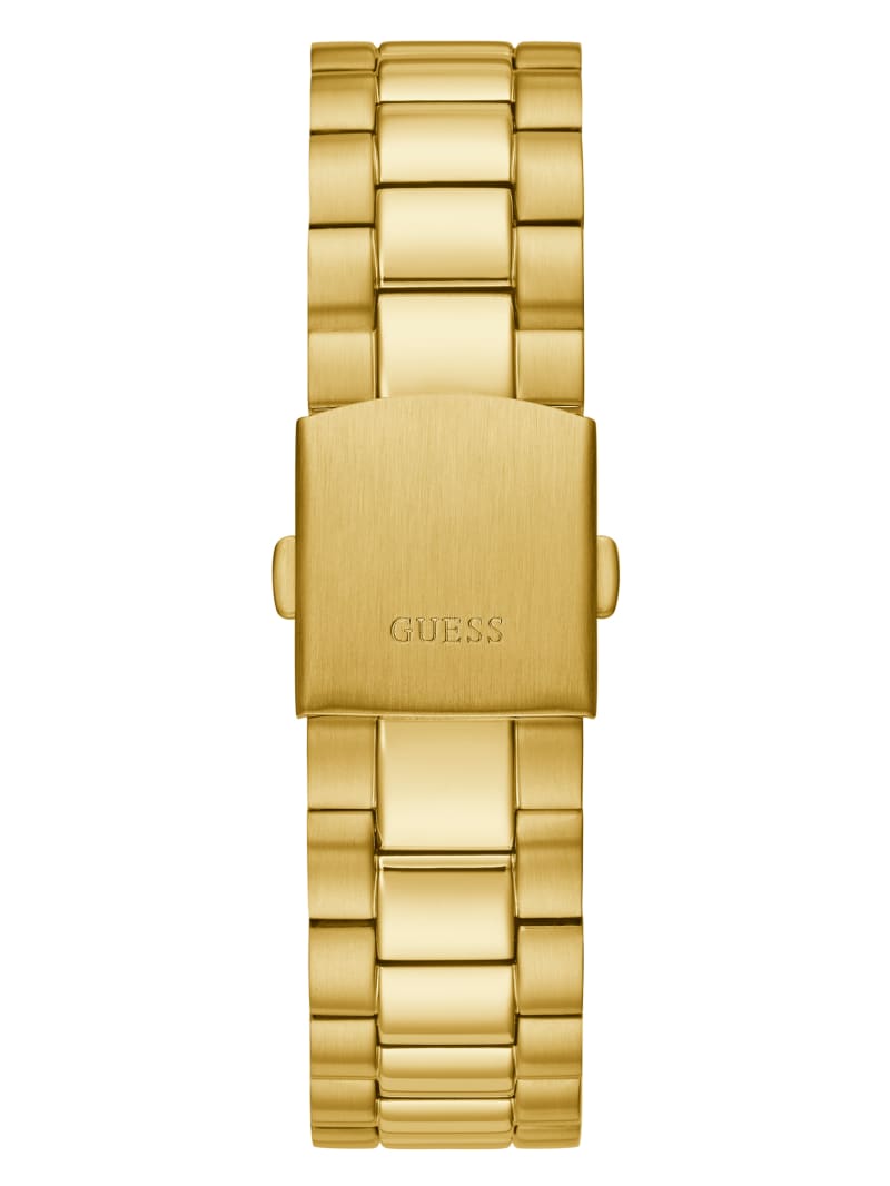 Zegarek Męskie Guess Connoisseur Gold-Tone and Analog Złote | 8790165-BY