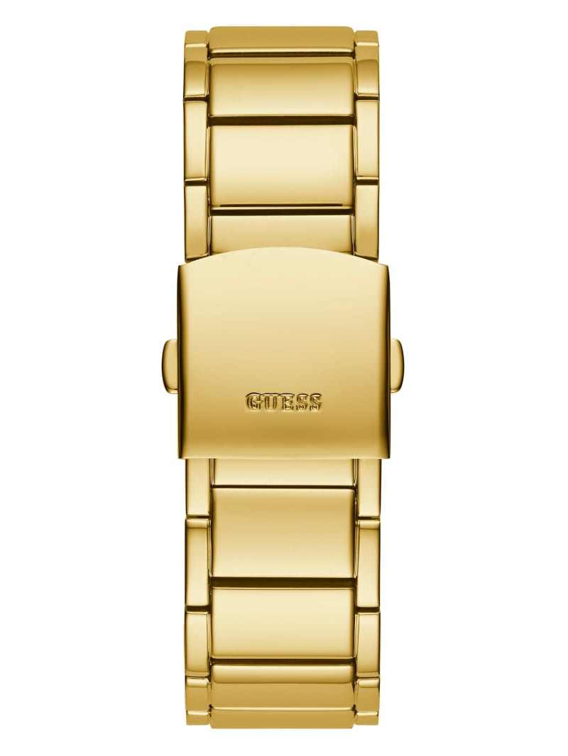 Zegarek Męskie Guess Gold-Tone Wielofunkcyjny Złote | 1967230-DE