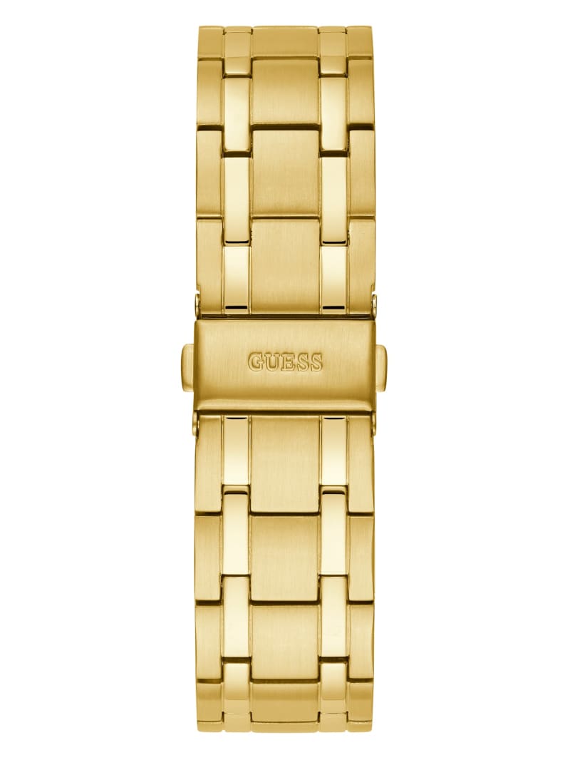 Zegarek Męskie Guess Gold-Tone and Analog Kolorowe | 6084517-BK