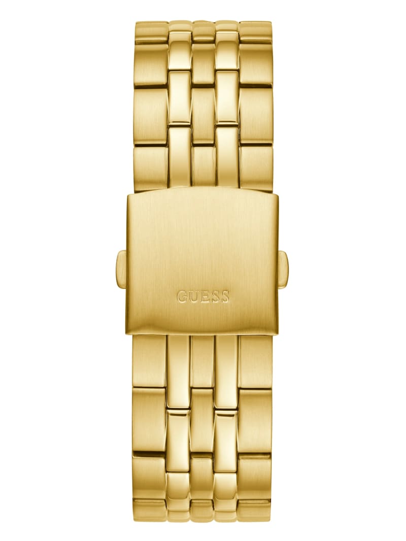 Zegarek Męskie Guess Gold-Tone and Sportowe Złote | 7591428-KY