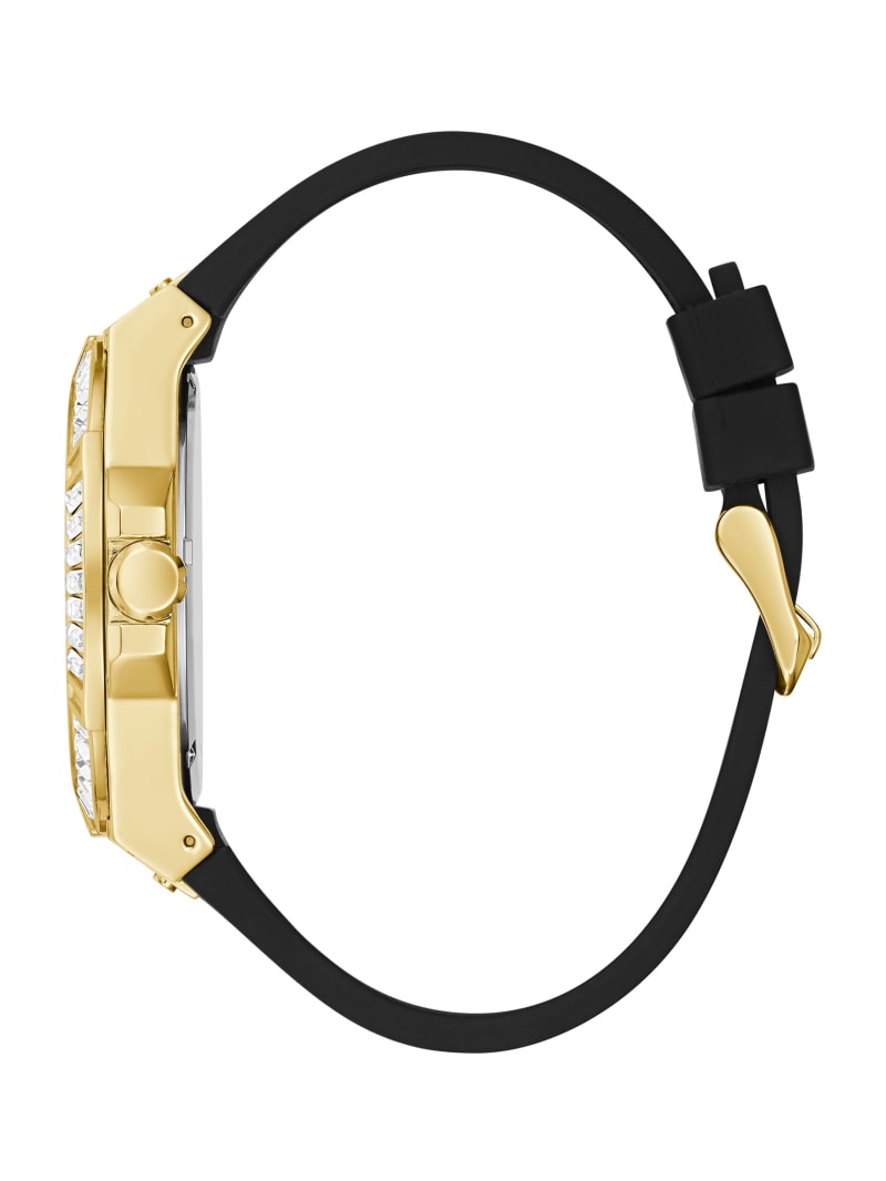 Zegarek Męskie Guess Oversized Gold-Tone Wielofunkcyjny Kolorowe | 5369104-JW