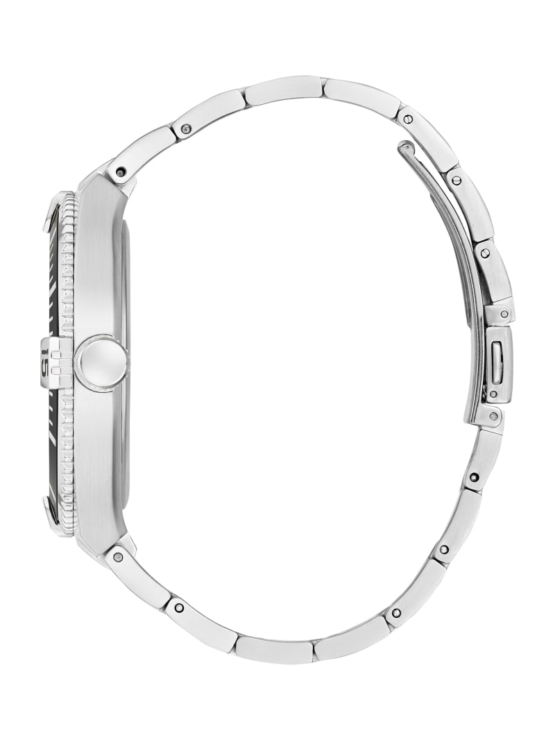 Zegarek Męskie Guess Silver-Tone and Analog Kolorowe | 0138679-KT