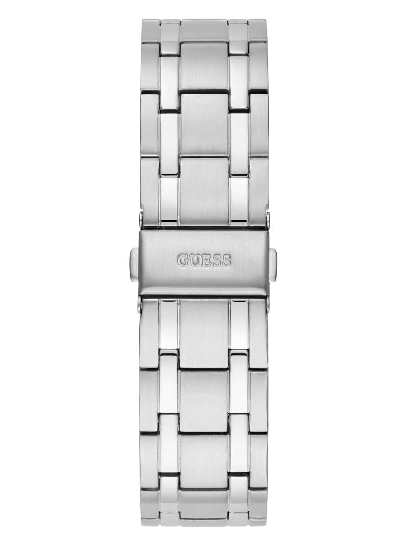 Zegarek Męskie Guess Silver-Tone and Analog Kolorowe | 0138679-KT