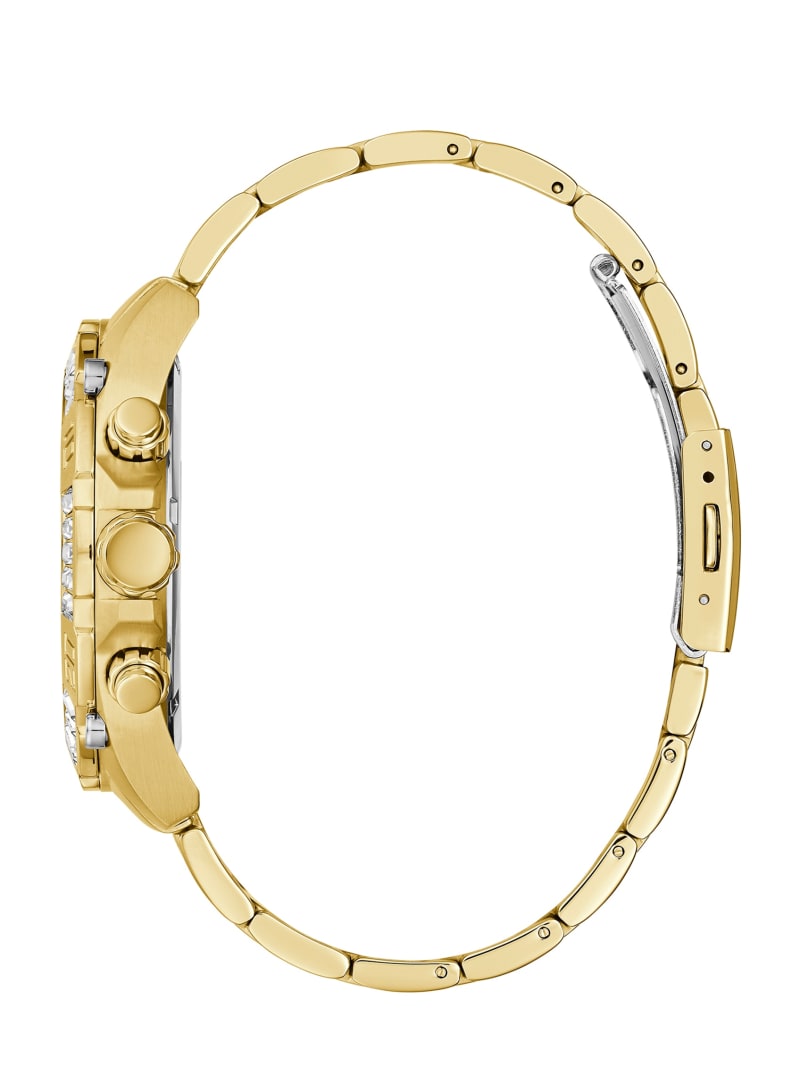 Zegarek Męskie Guess and Gold-Tone Wielofunkcyjny Złote | 8275130-GC