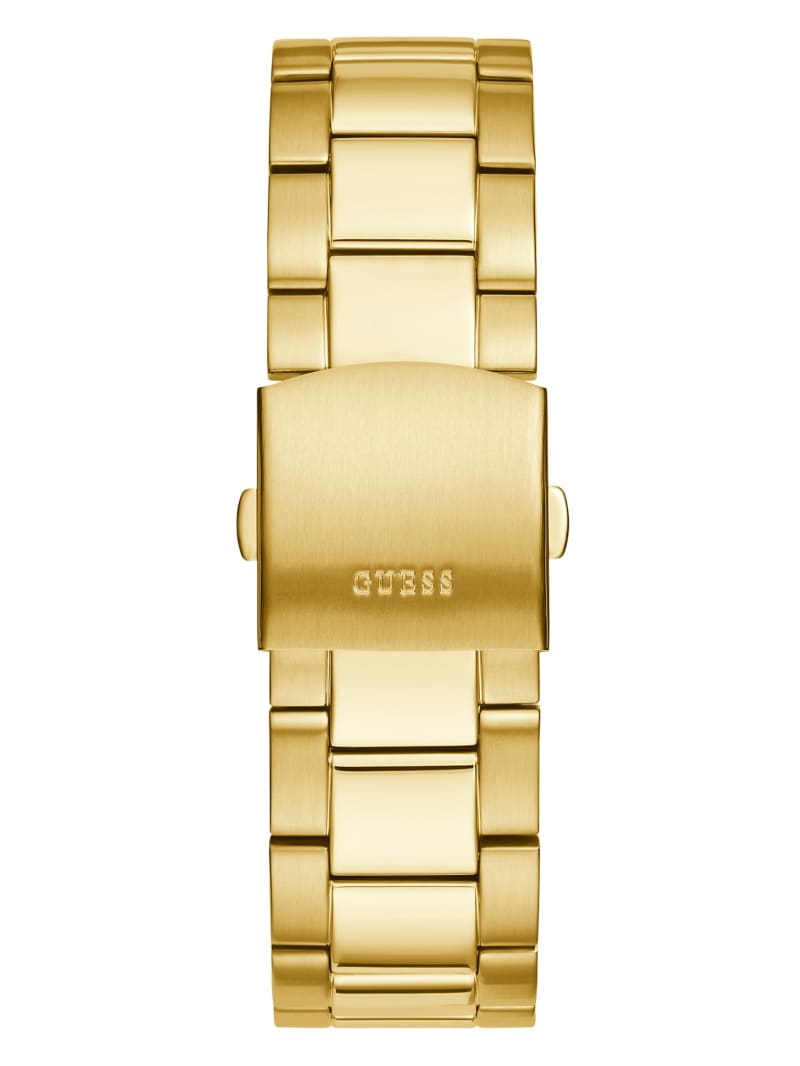 Zegarek Męskie Guess and Gold-Tone Wielofunkcyjny Złote | 8275130-GC